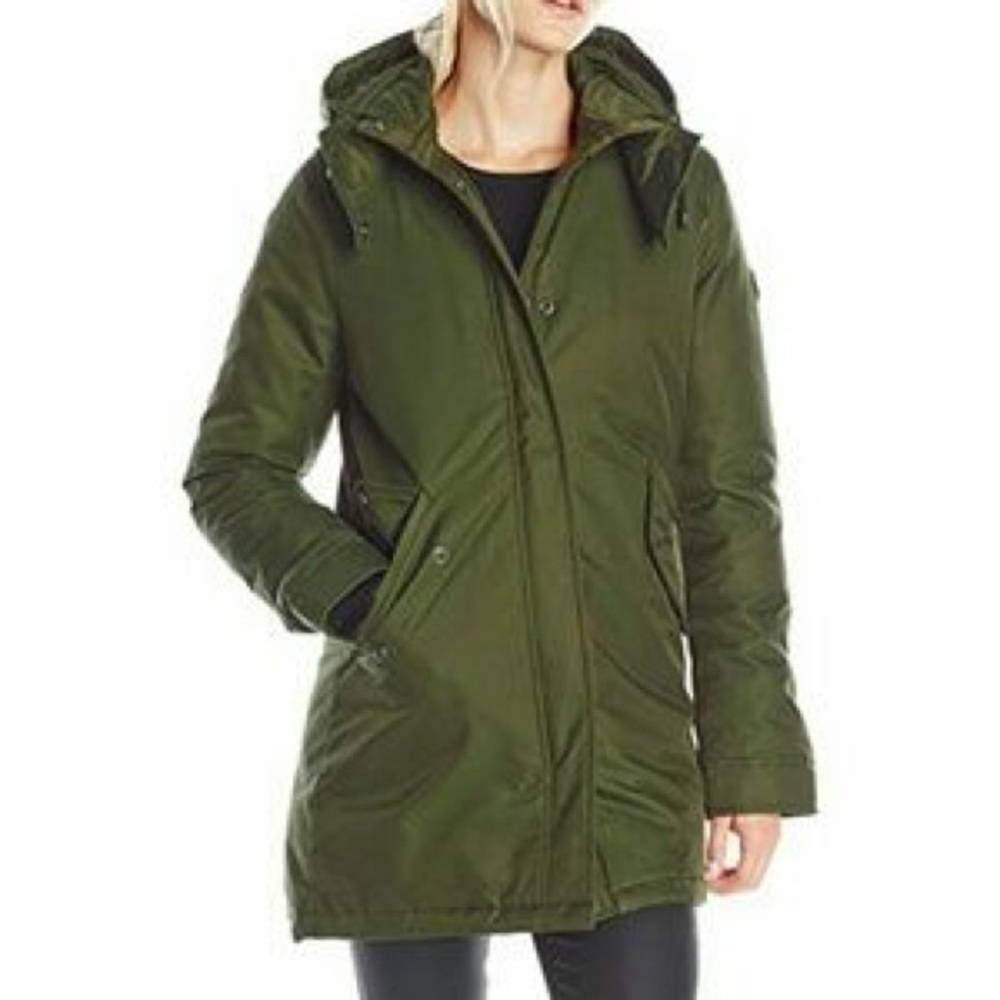 Spiewak Olive Green Women's Puffer Jacket